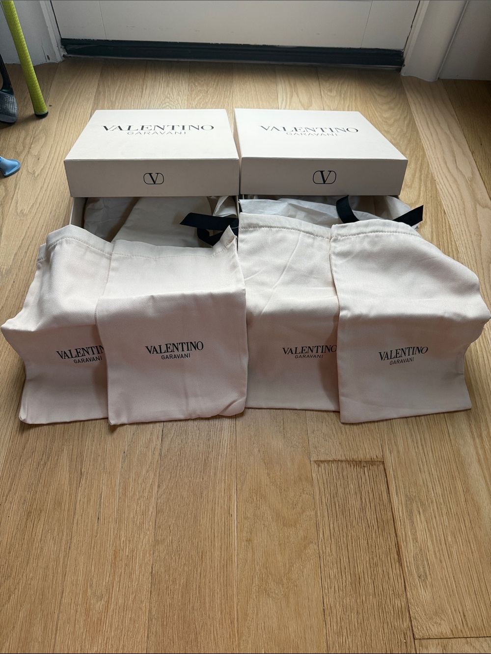 Two Valentino Garavani Boxes with Dust Bags!